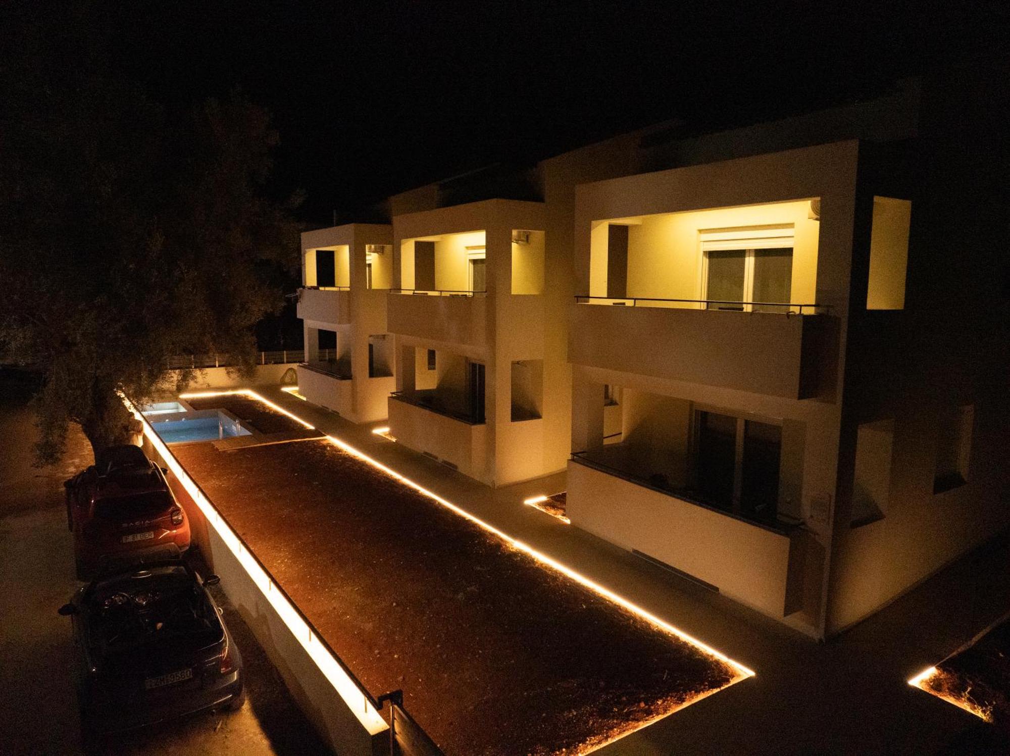 Miralis Apartments Nikiana Exterior foto
